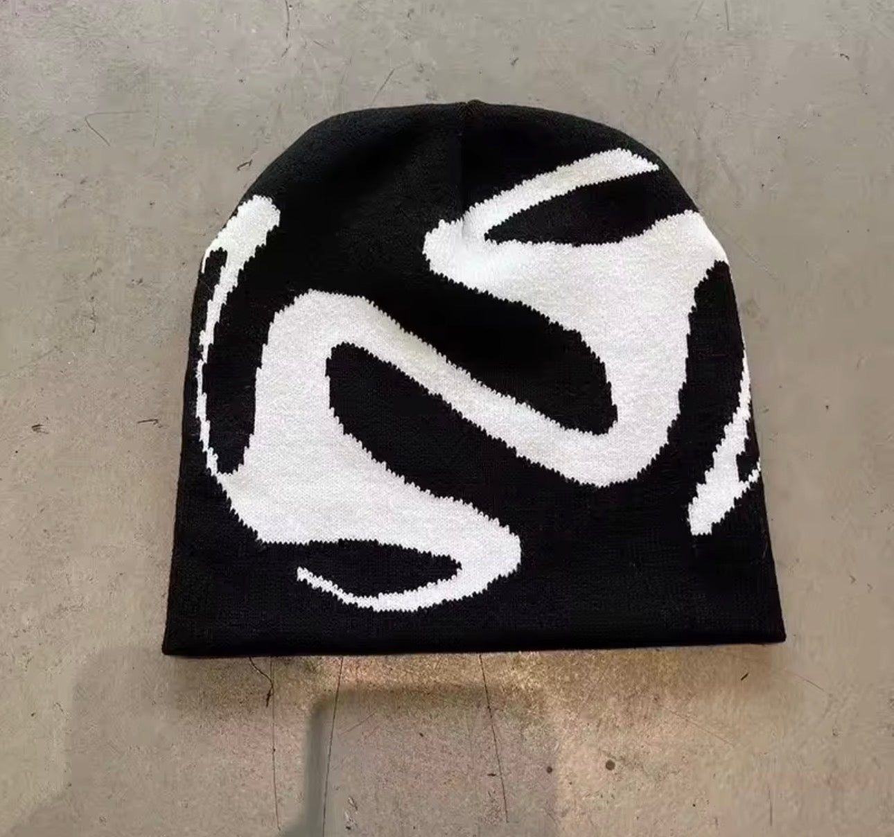 Women Hat Knitting Beanies Goth Tooth Caps Men Y2k Streetwear Winter Fashion Pullover Kpop Harajuku Vintage Warm Hip Hop Unisex