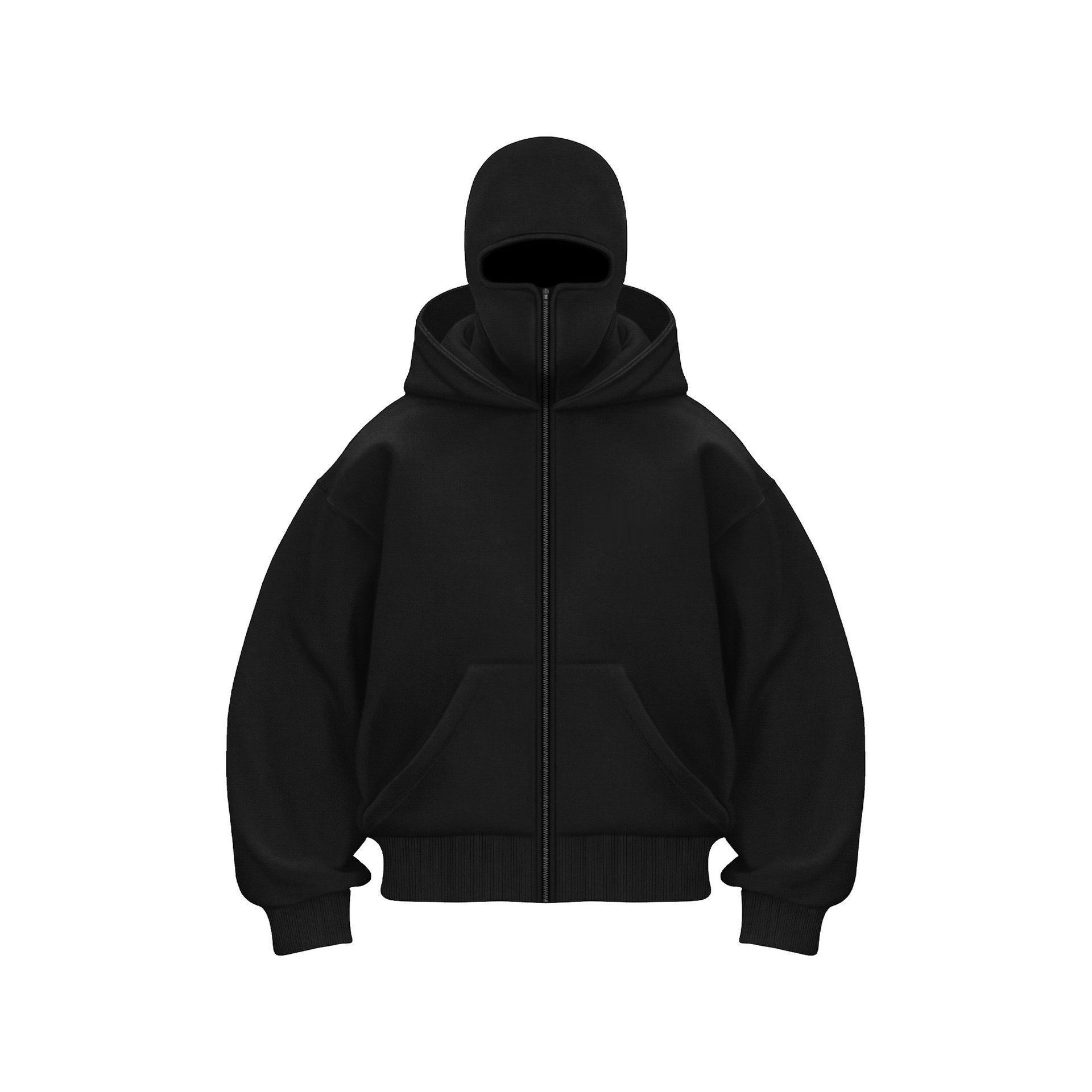 Double Hood Fleece-Lined Sweater
