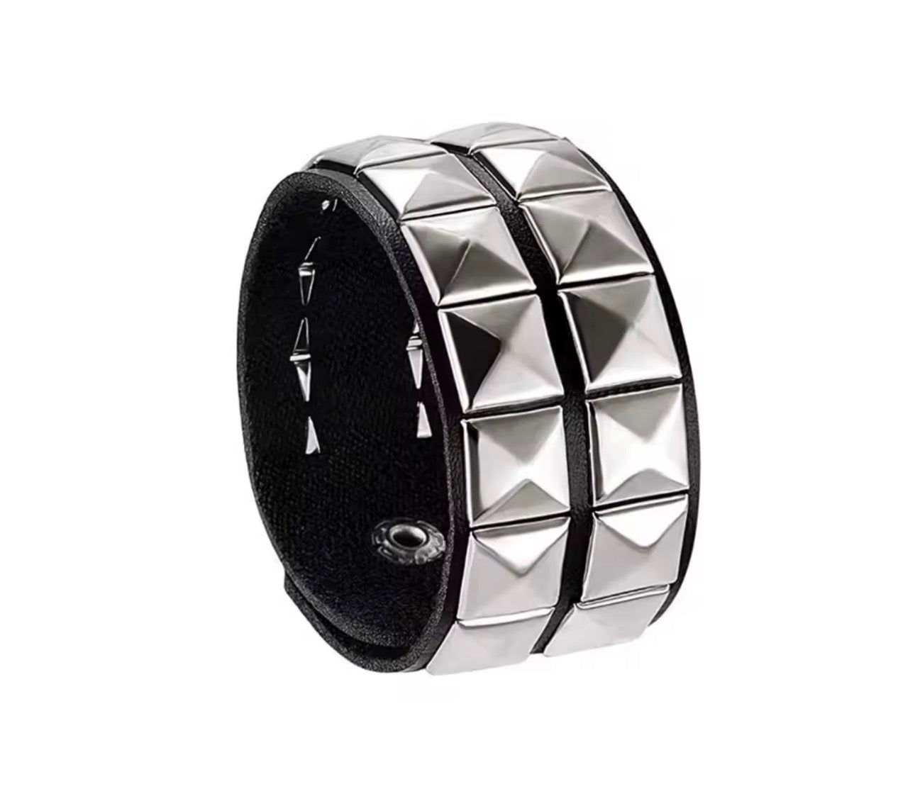 New Punk Nail Bracelet Rivets Casual Couple Bracelet Hip-Hop Gothic Party New Year's Christmas Valentine's Day Birthday Gifts