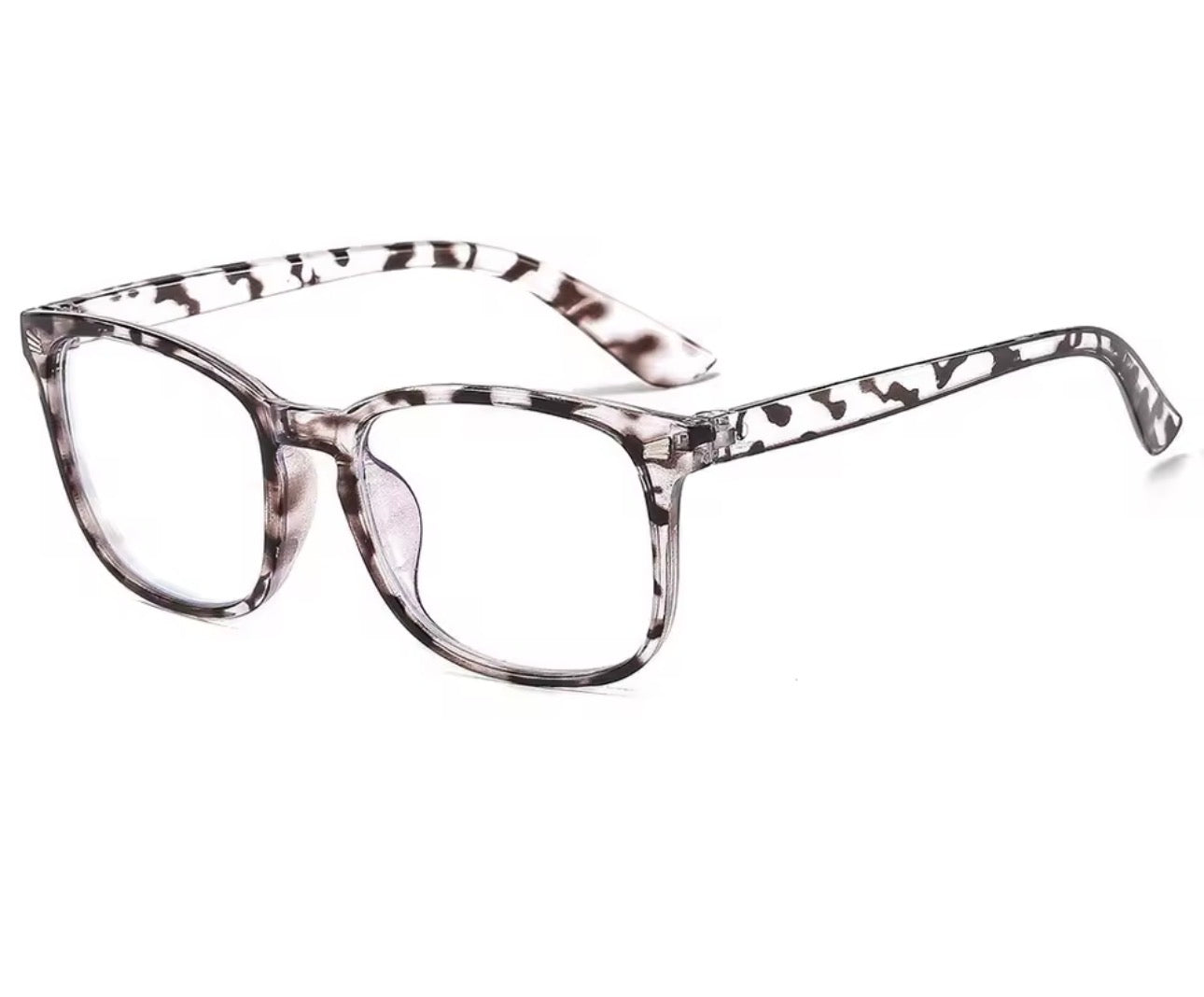 3pcs Lightweight PC Frames Minimalist Square Clear Lens Glasses - Blue Light Blocking, Full Frame, for Everyday & Casual Wear