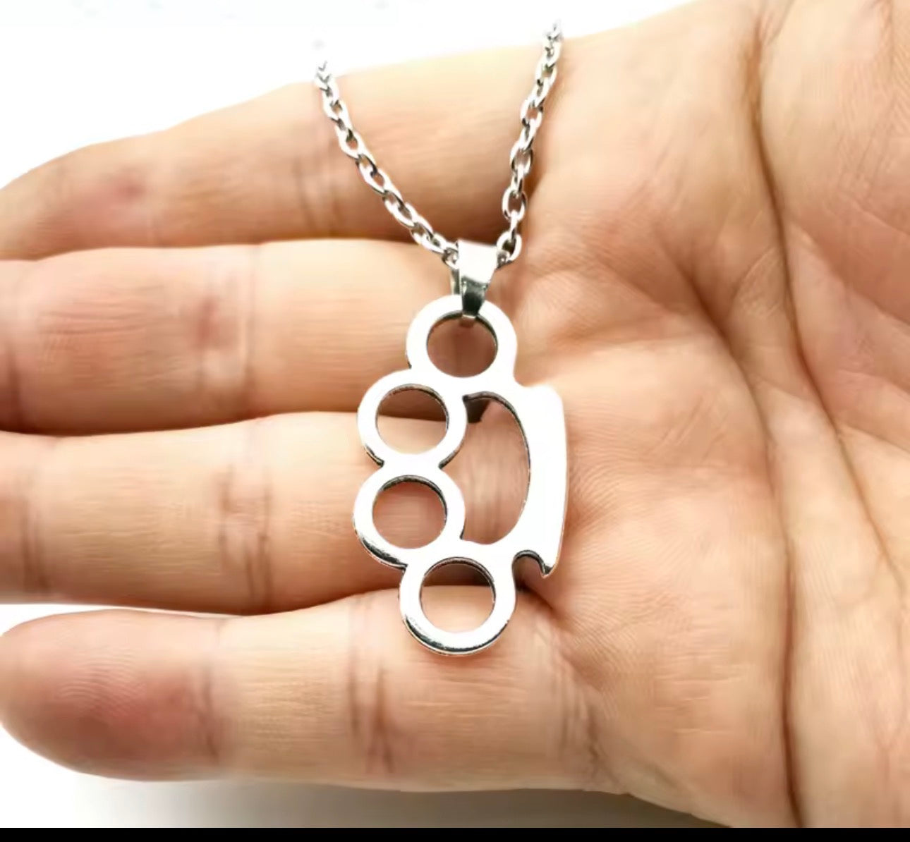 2020 New Tiger Finger Pendant Necklace Fashion Jewelry Retro Texture Sweater Chain Necklace Pendant Jewelry