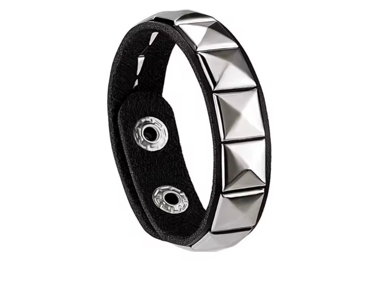 New Punk Nail Bracelet Rivets Casual Couple Bracelet Hip-Hop Gothic Party New Year's Christmas Valentine's Day Birthday Gifts