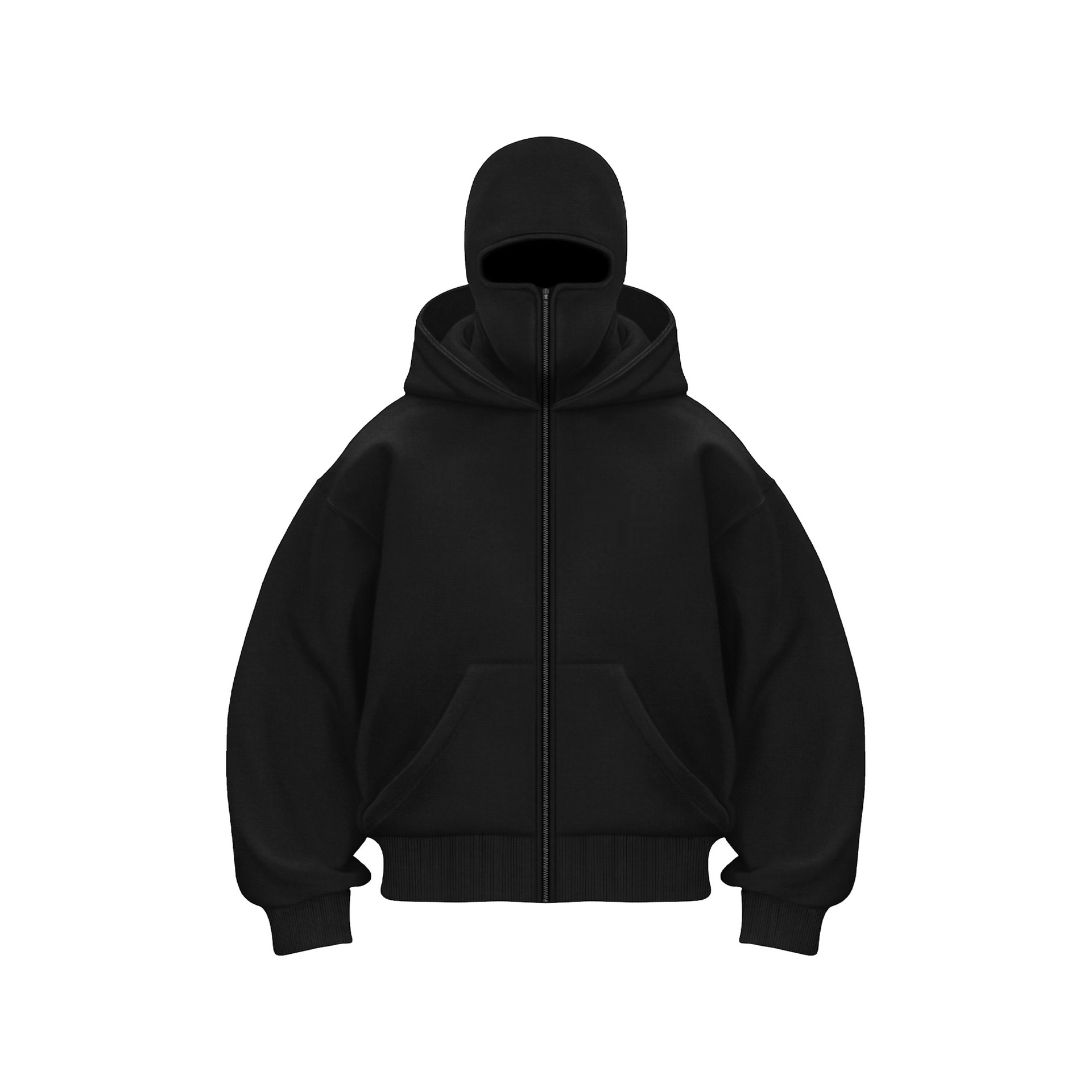 Double Hood Fleece-Lined Sweater